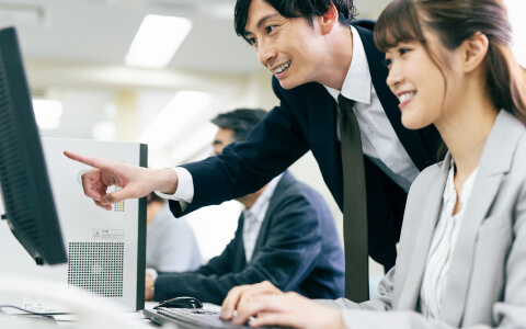 現場スタッフの業務支援